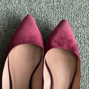 Tory Burch flats size 10.5 purple